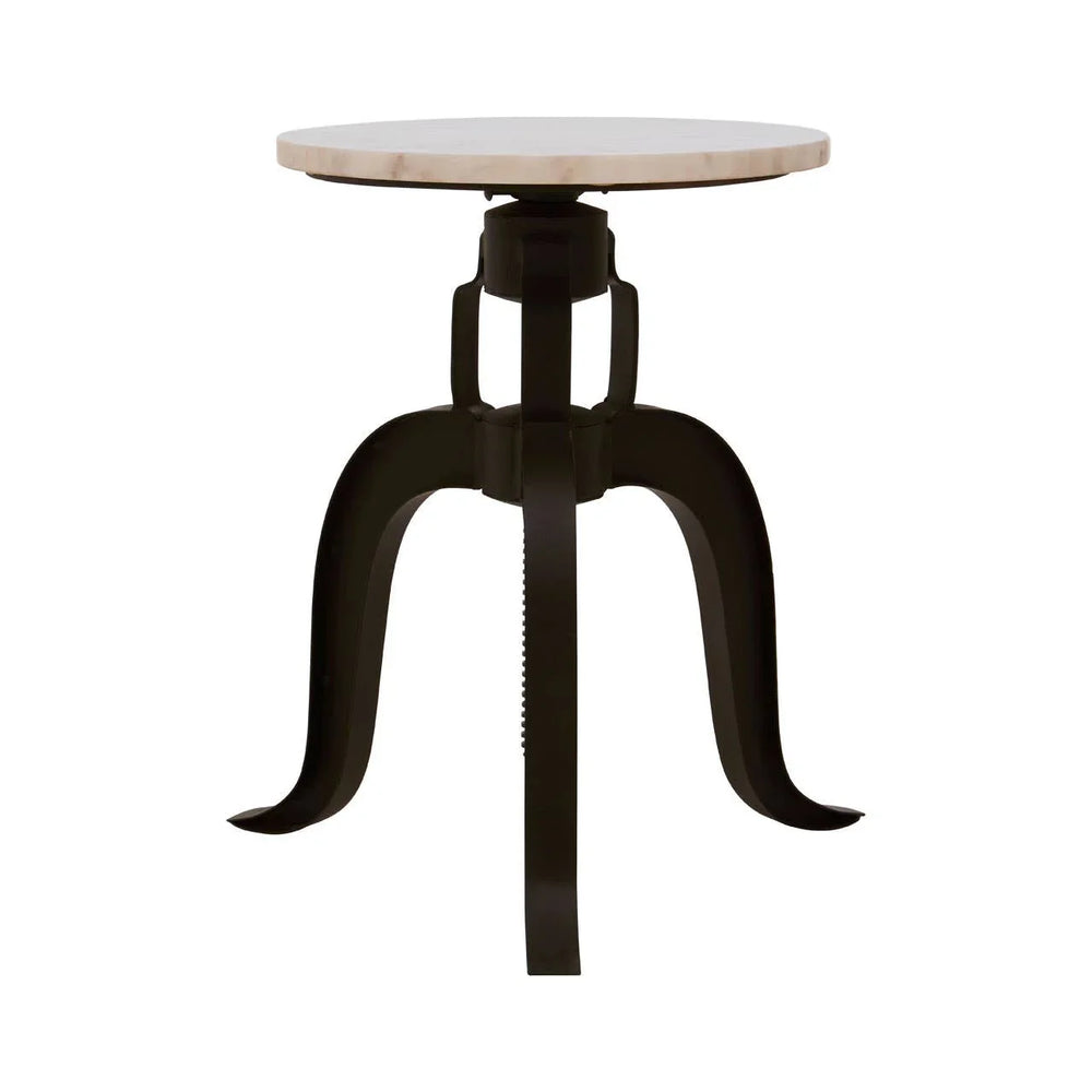 Marble Top Adjustable Bar Stool