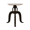 Marble Top Adjustable Bar Stool