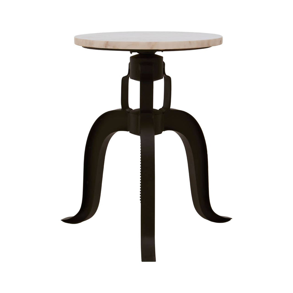 Marble Top Adjustable Bar Stool
