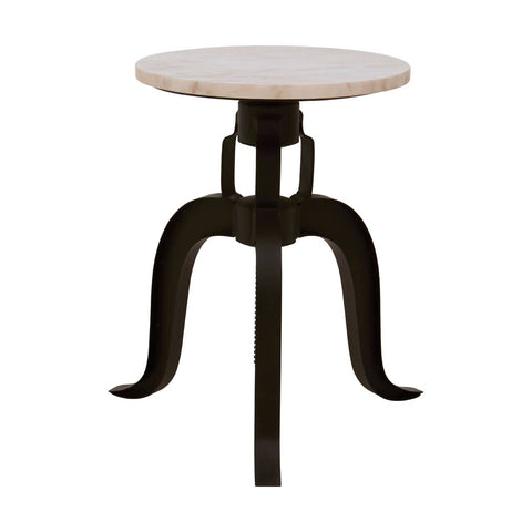 Marble Top Adjustable Bar Stool