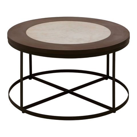 Luxury Wood & Marble Coffee