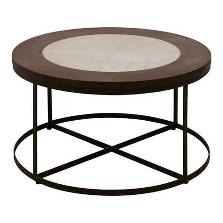 Luxury Wood & Marble Coffee