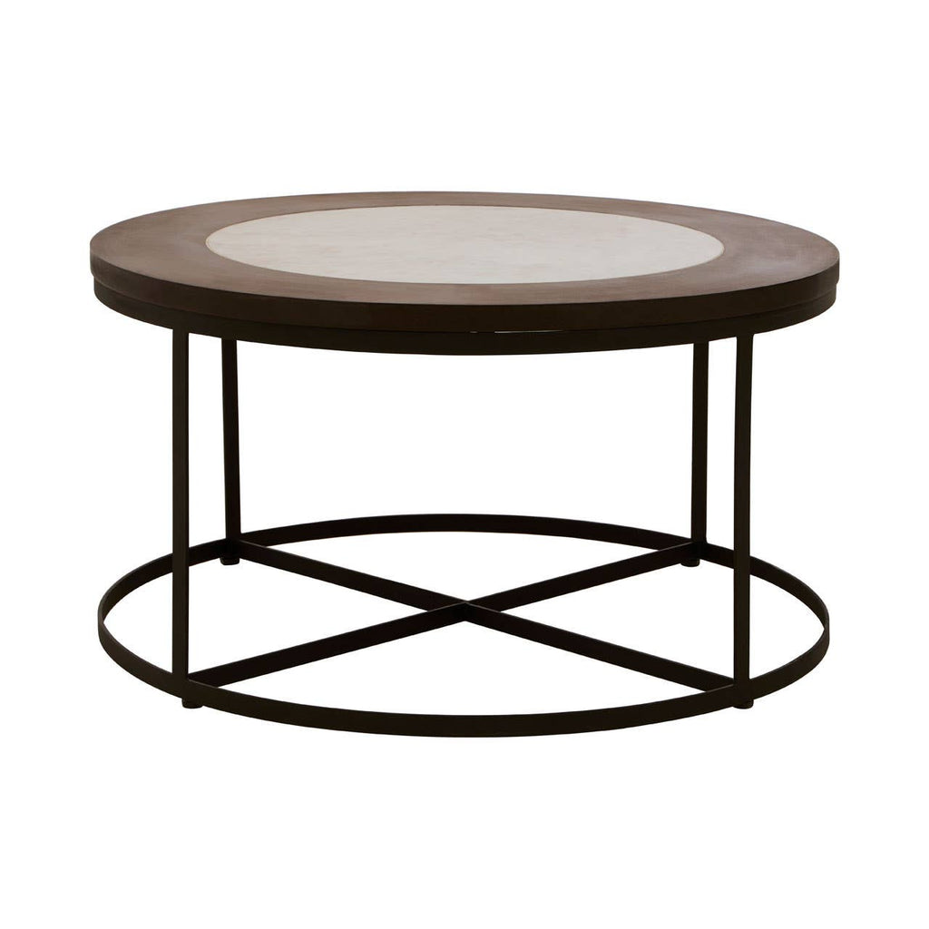 Luxury Wood & Marble Coffee