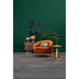 Golden Marble Side Table