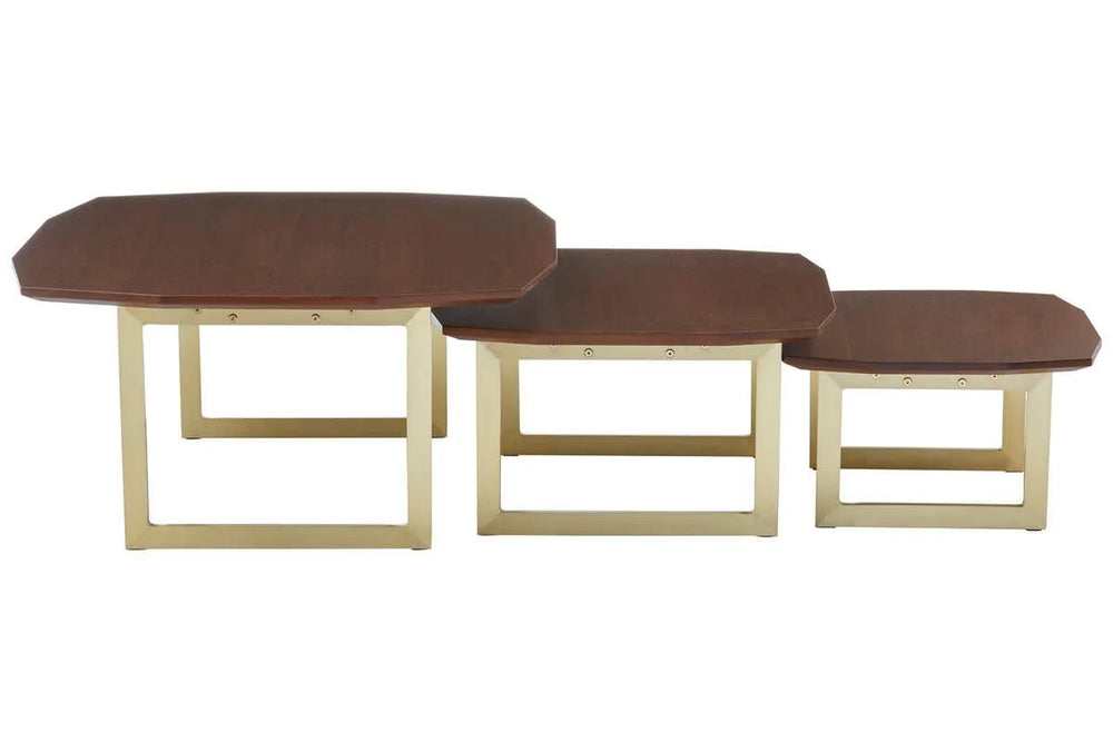 Walnut Trio Side Tables