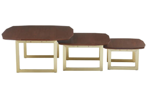 Walnut Trio Side Tables