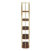 Gold Frame Walnut Shelf