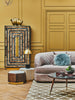 Villi Marble Oak Side Table