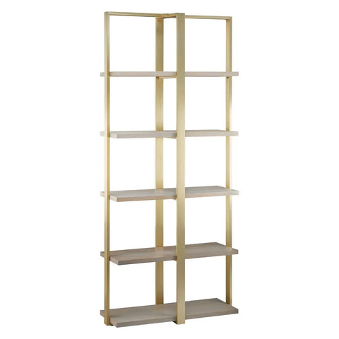 Golden Oak Shelf Unit