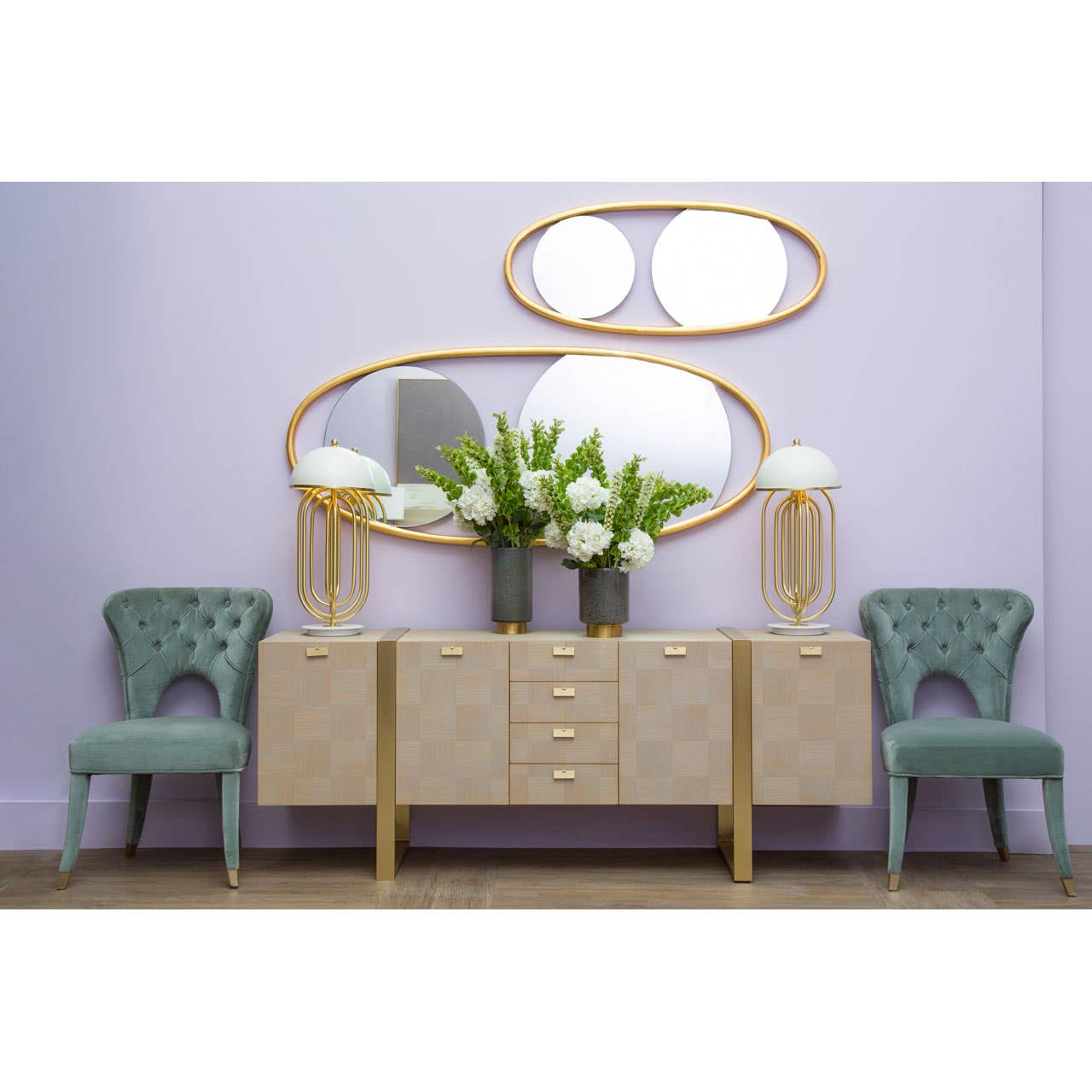 Elegant Tufted Accent Chair