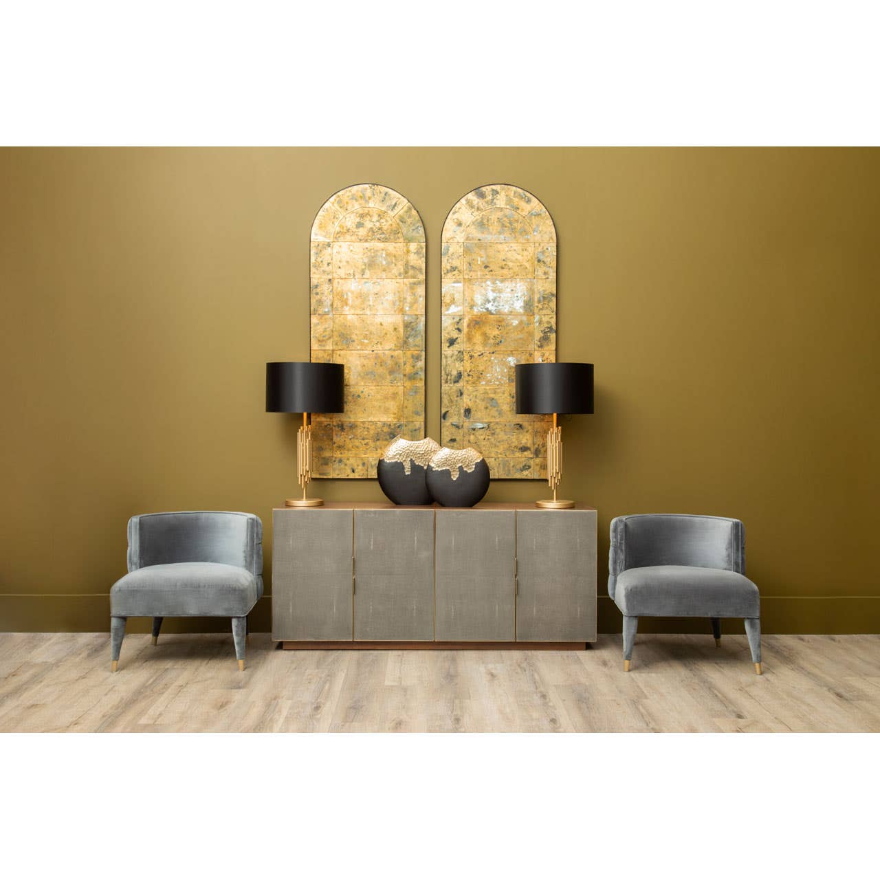 Luxe Velvet Accent Chair