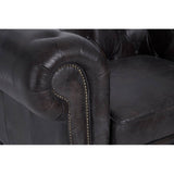 Luxe Grey Accent Chair