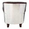 Luxury Leather Wingback Armchair