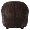 Luxe Grey Button Tufted Armchair