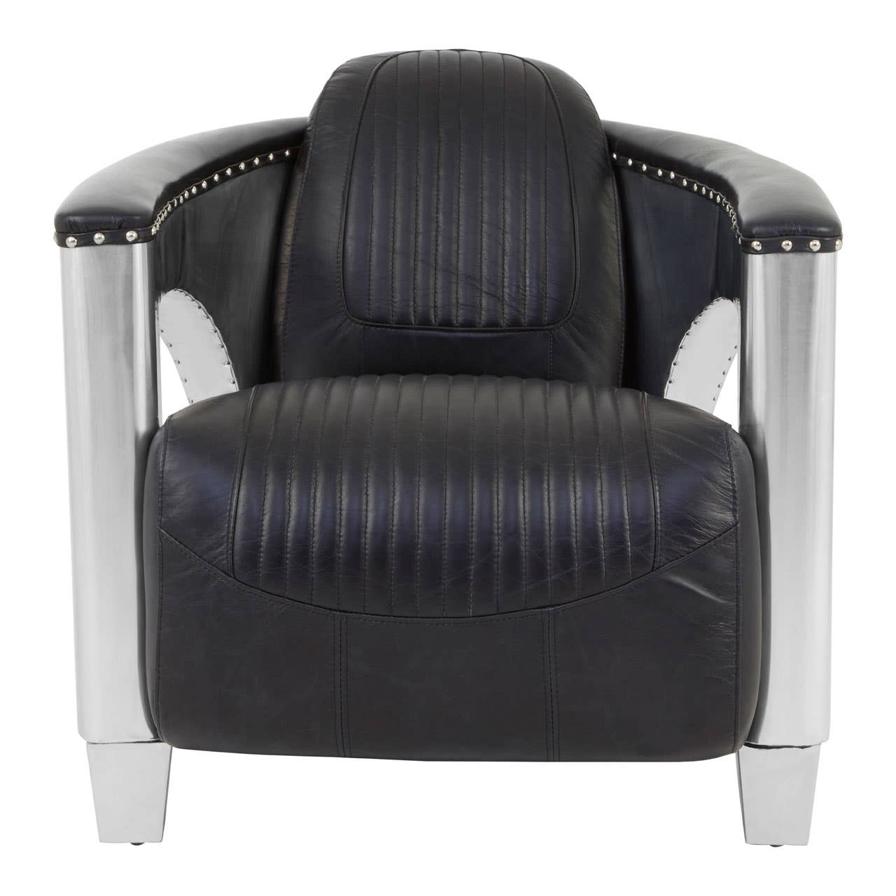 Retro Leather Armchair