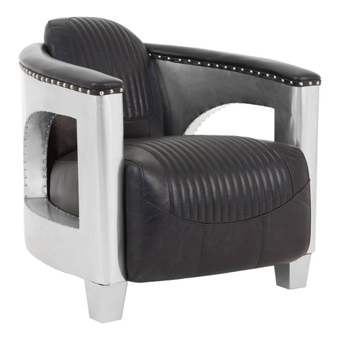 Retro Leather Armchair