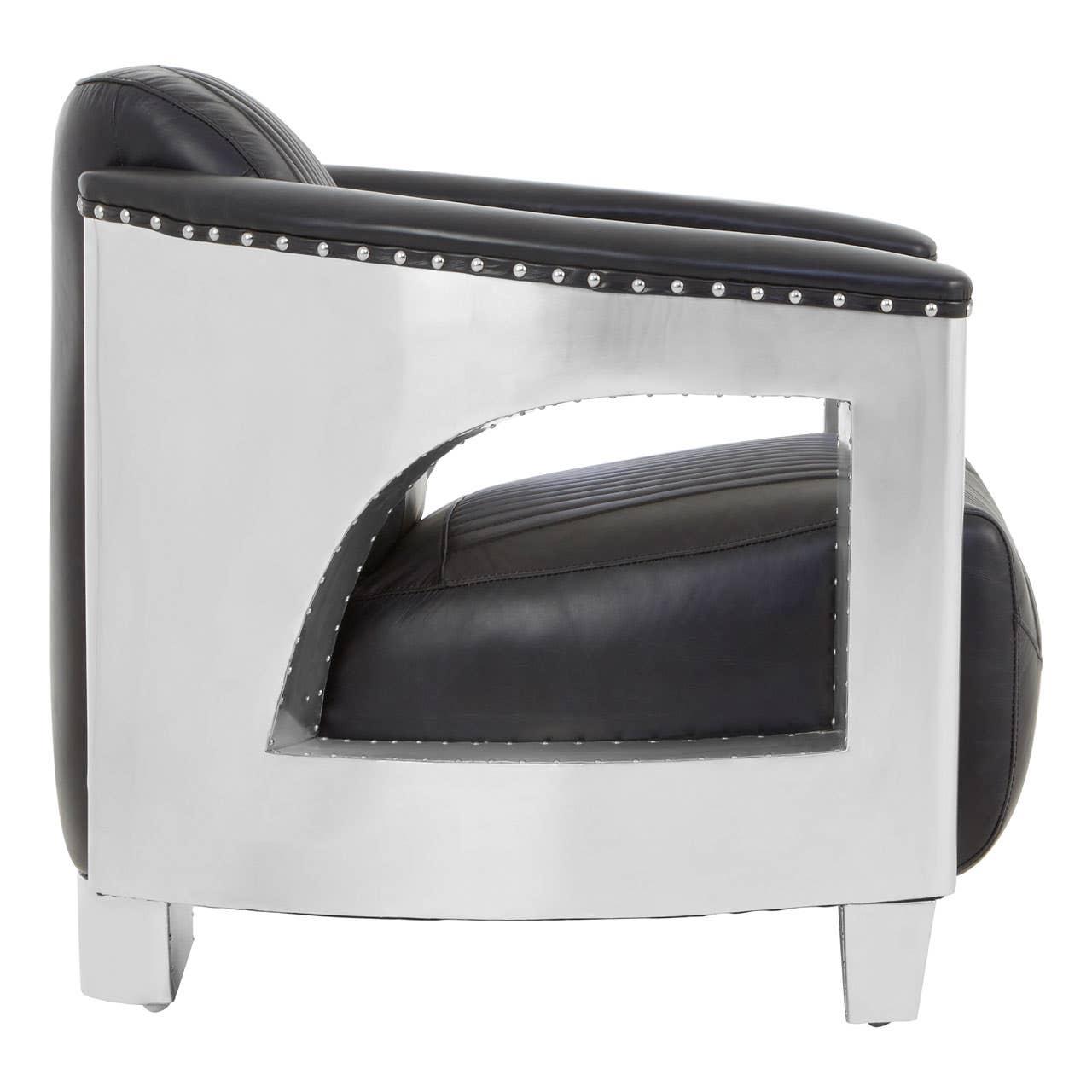 Retro Leather Armchair