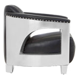 Retro Leather Armchair