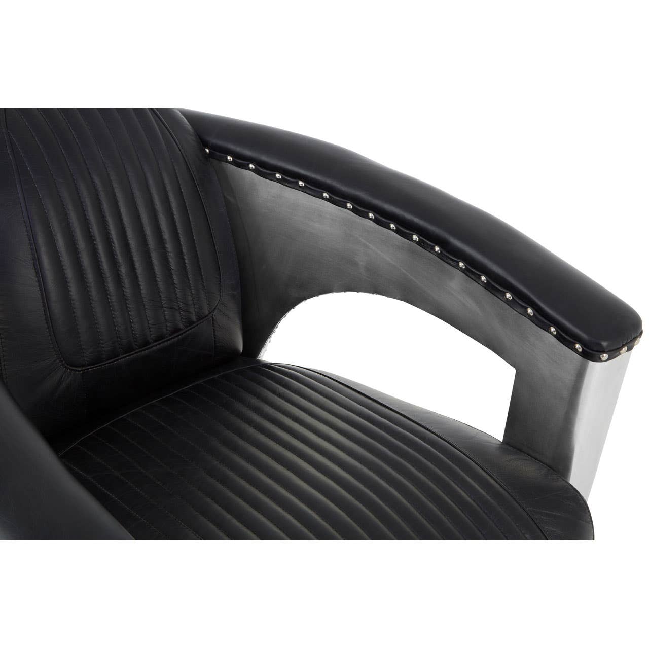 Retro Leather Armchair