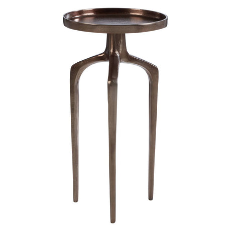 Retro Bronze Side Table