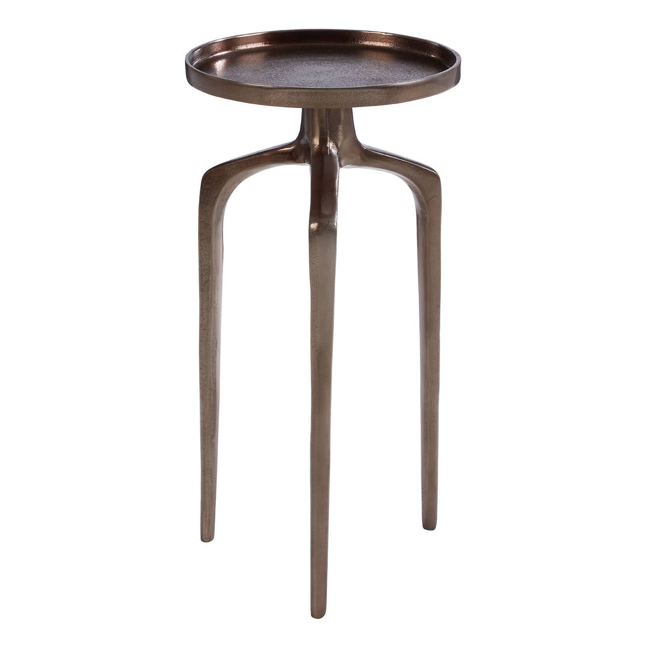 Retro Bronze Side Table