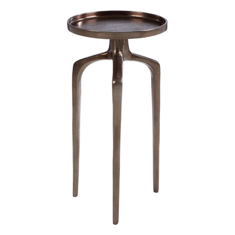 Retro Bronze Side Table