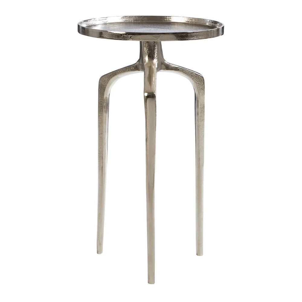 Retro Nickel Side Table