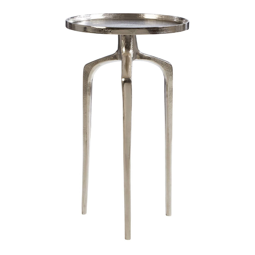Retro Nickel Side Table