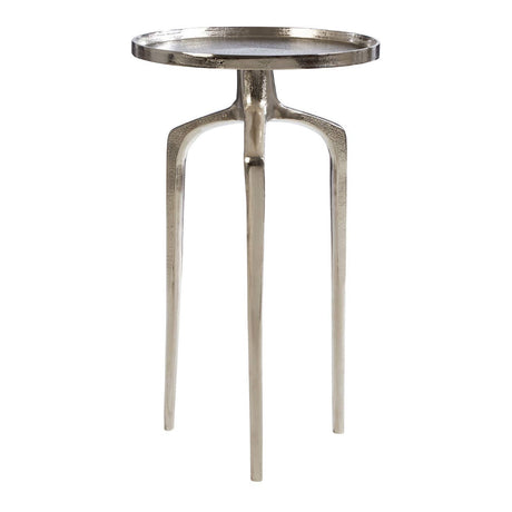Retro Nickel Side Table
