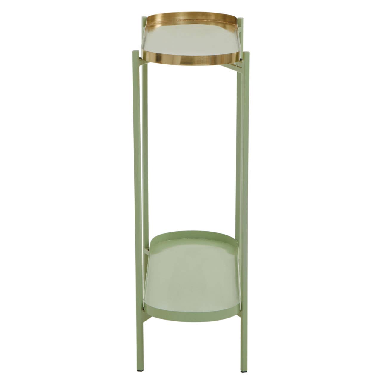 Luxe Green & Gold Console