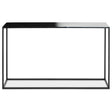Monochrome Ombre Iron Console