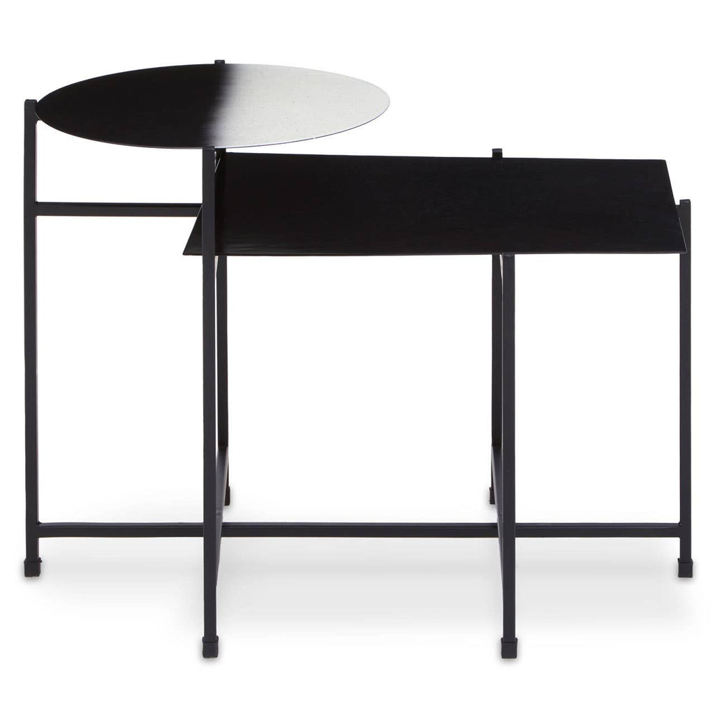 Ombre Iron Side Table