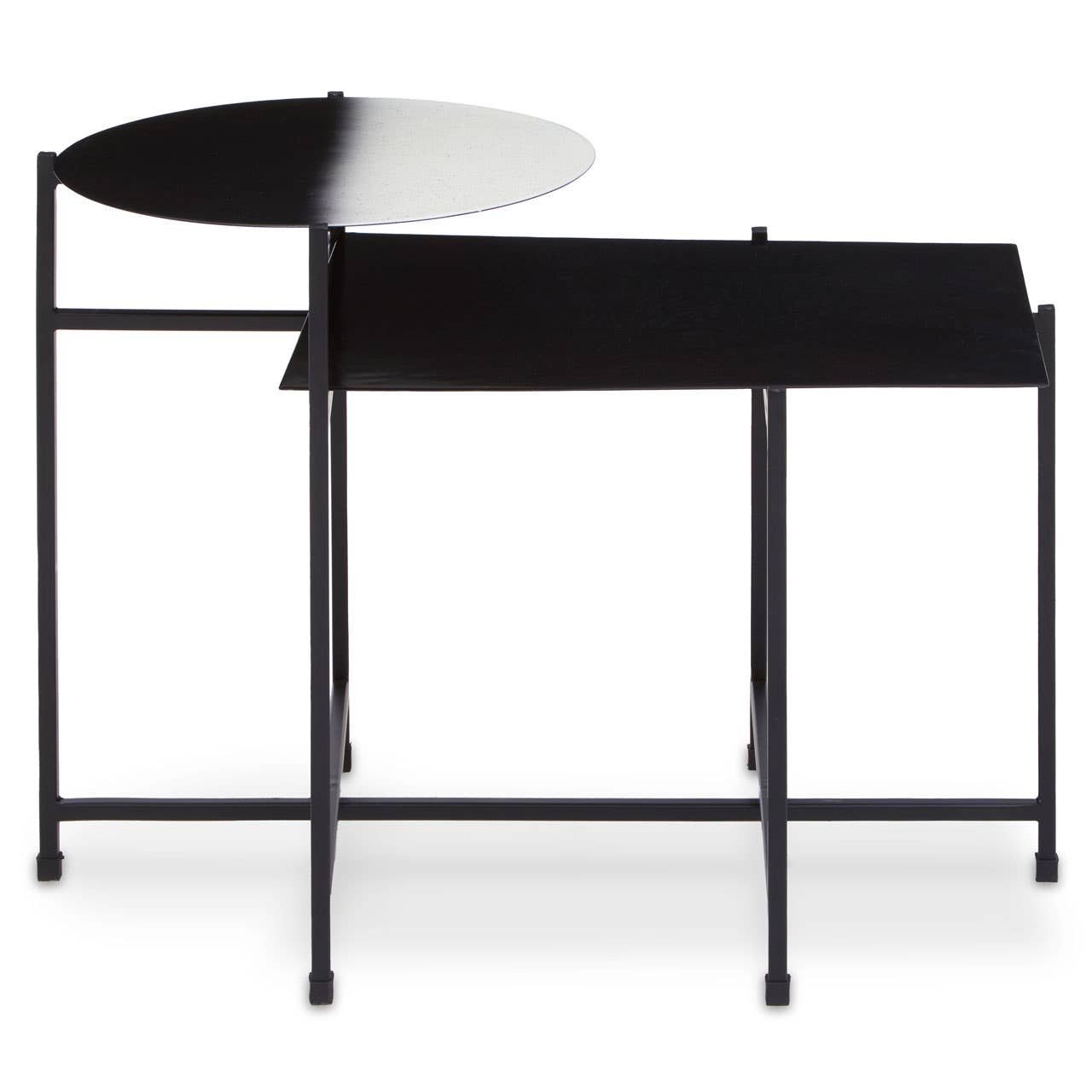 Ombre Iron Side Table