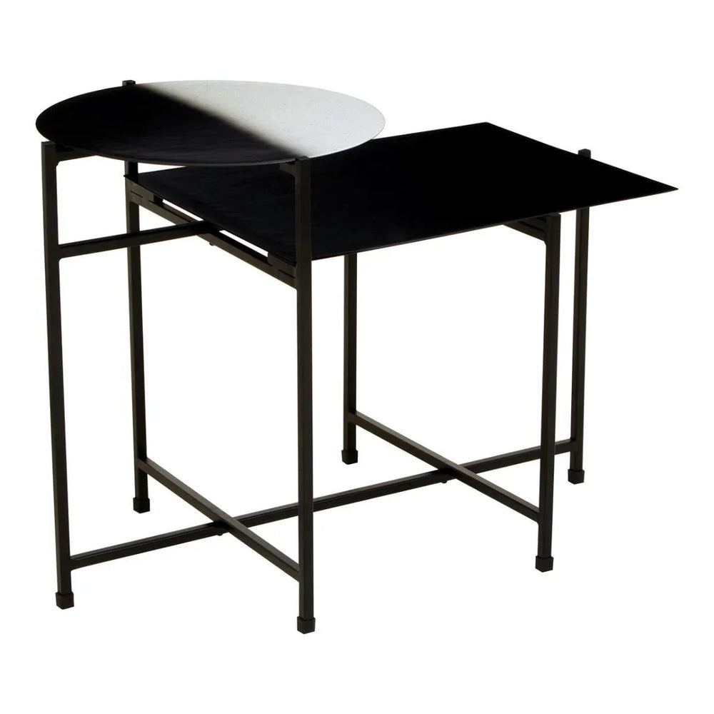 Ombre Iron Side Table