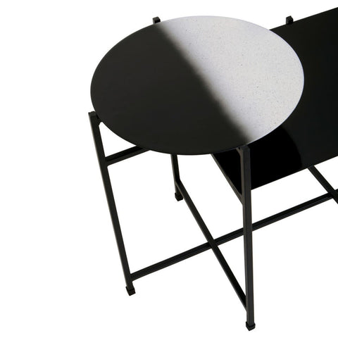 Ombre Iron Side Table