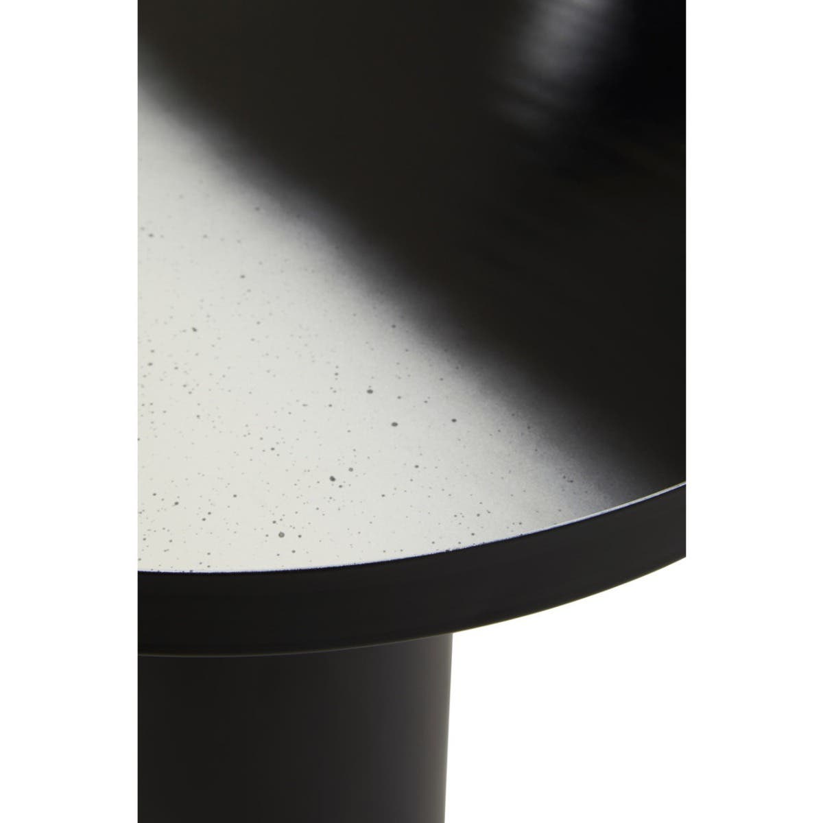 Monochrome Ombre Side Table