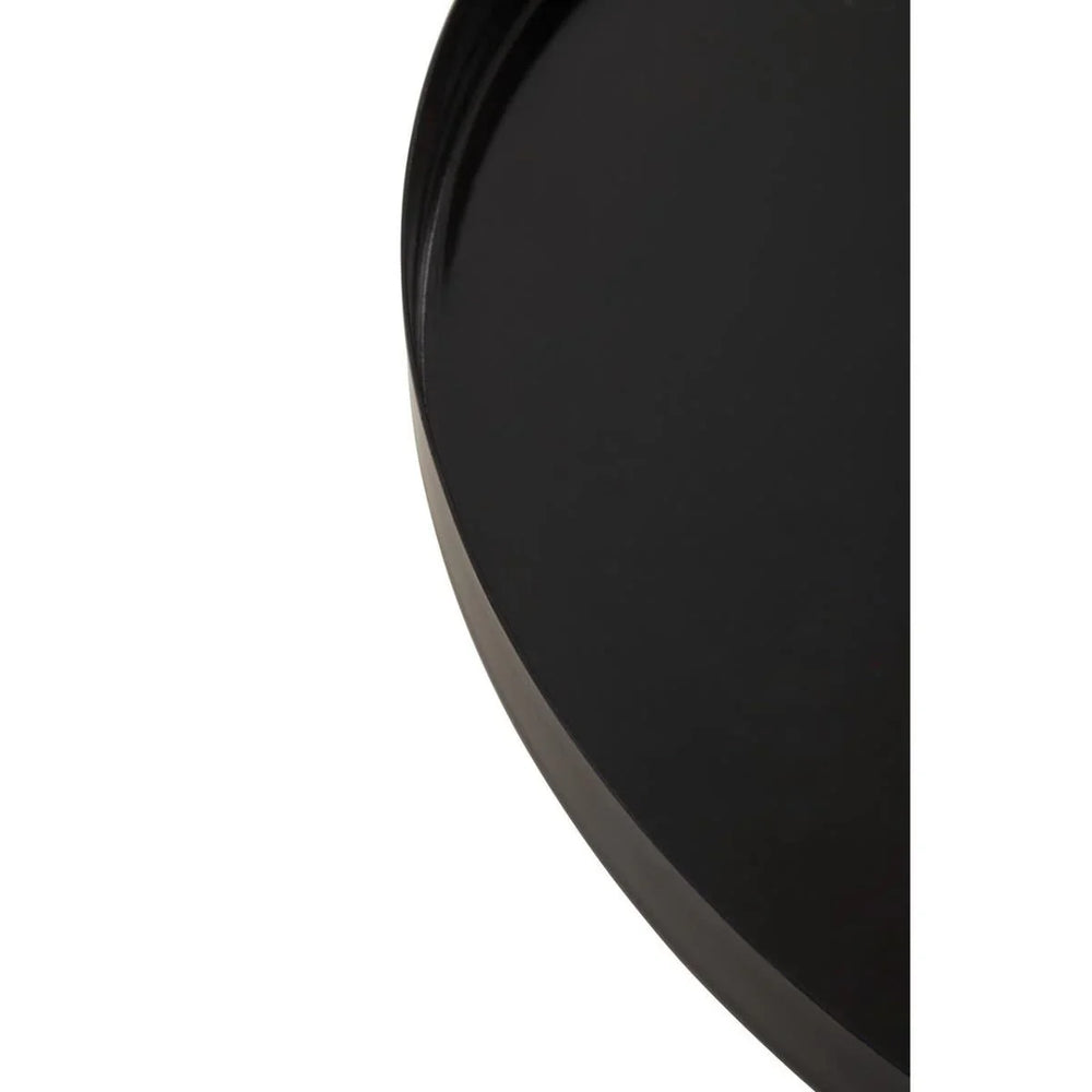 Monochrome Ombre Side Table