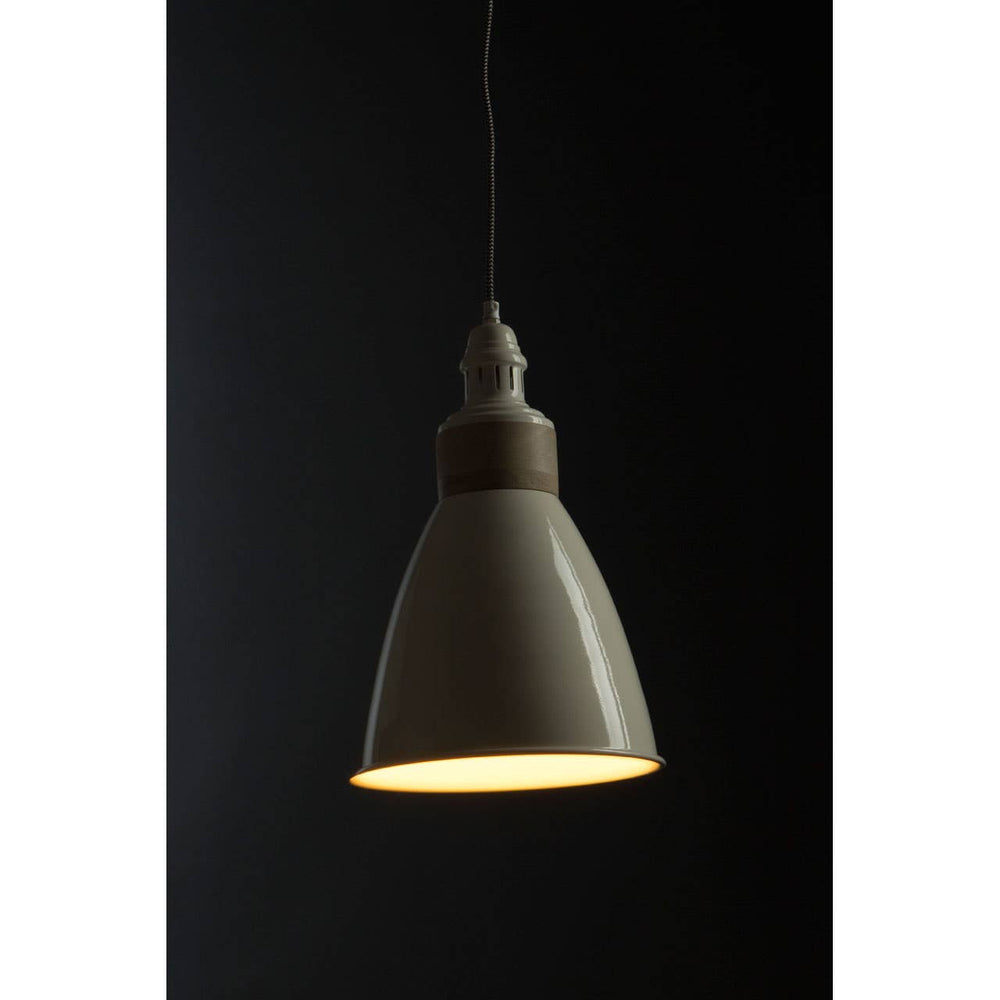 Contemporary White Pendant Light