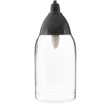 Modern Grey Glass Pendant Light