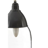 Modern Grey Glass Pendant Light