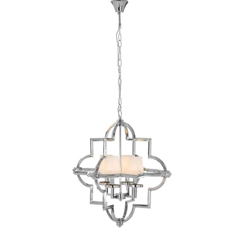 Moorish Chrome Pendant Light