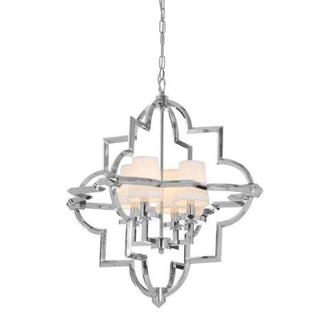 Moorish Chrome Pendant Light