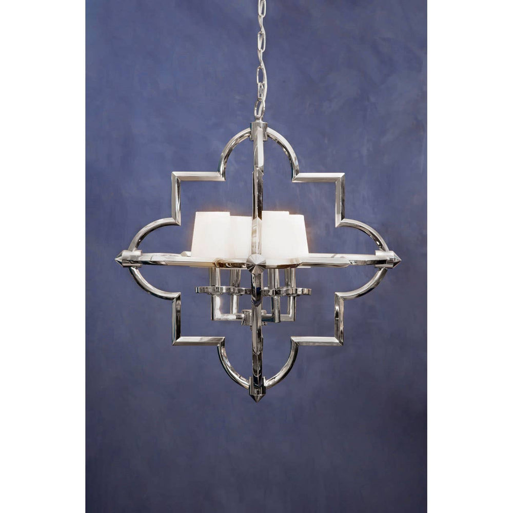 Moorish Chrome Pendant Light