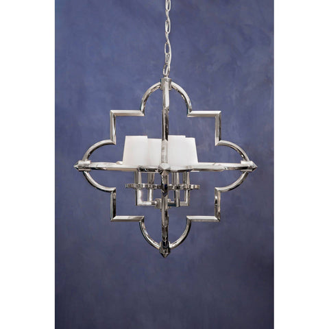 Moorish Chrome Pendant Light