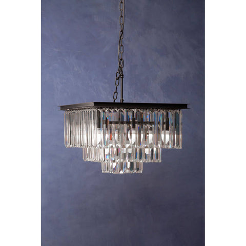 Luxe Crystal Pendant Light