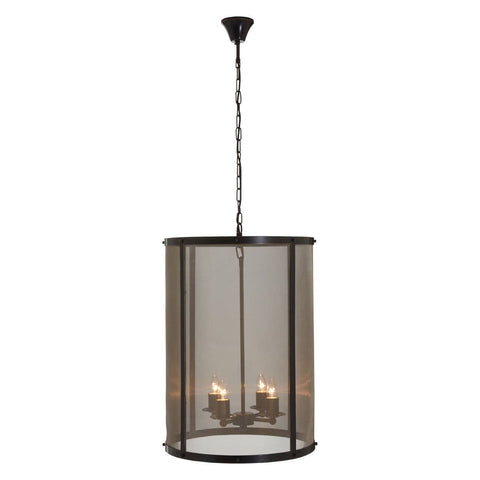 Gilded Iron Pendant Light