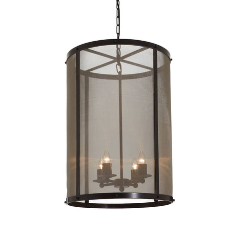 Gilded Iron Pendant Light