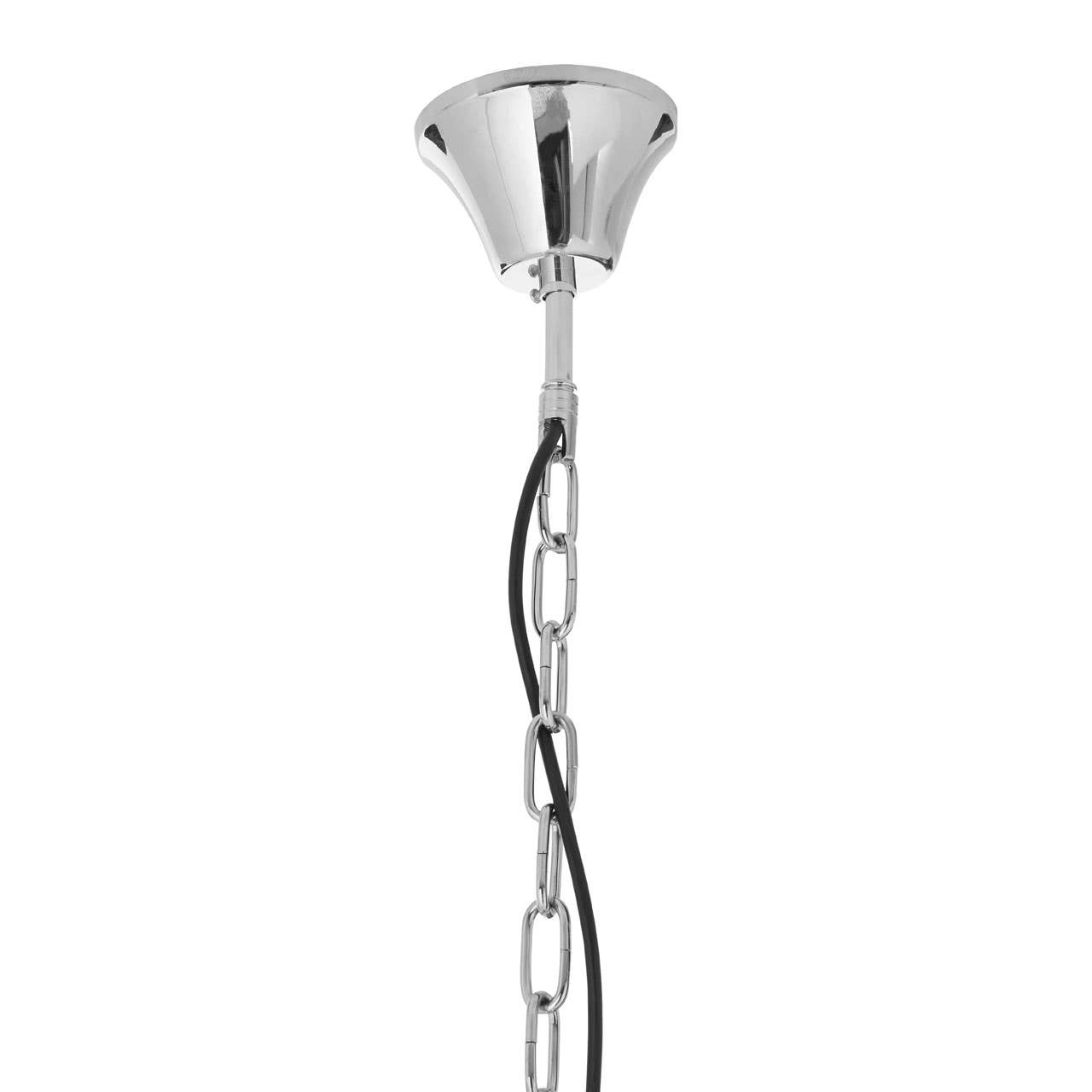 Modern Nickel Pendant Light