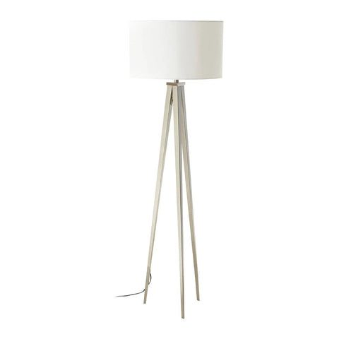 Chrome Tripod Floor Lamp