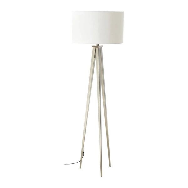 Chrome Tripod Floor Lamp